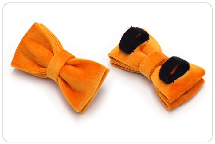orange velvet cat bowtie orange velvet cat bowtie